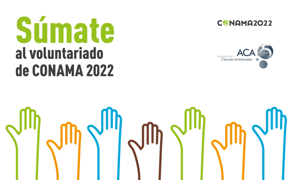 ACA abre las inscripciones para el voluntariado de CONAMA 2022